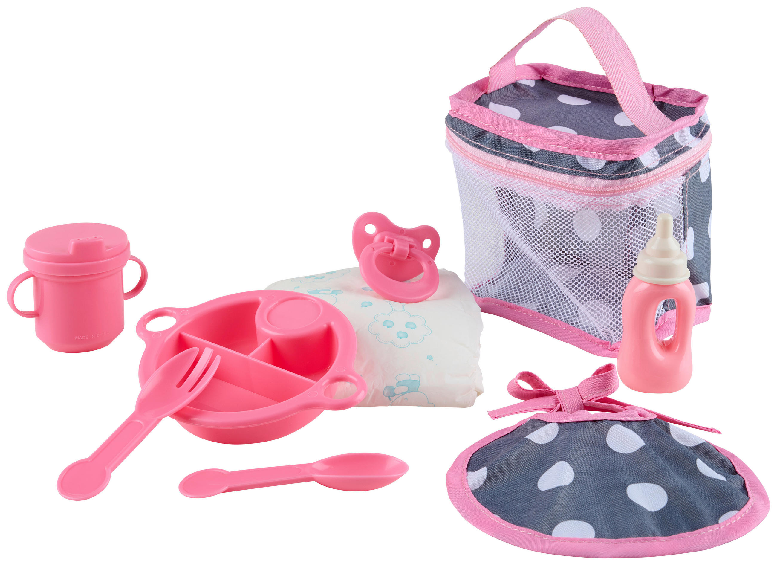 BÁBIKA - viacfarebná, Basics, textil/plast (30cm) - My Baby Lou