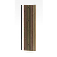WANDPANEEL 50/186/4 cm  - Graphitfarben/Eiche Artisan, Design, Holzwerkstoff (50/186/4cm) - MID.YOU