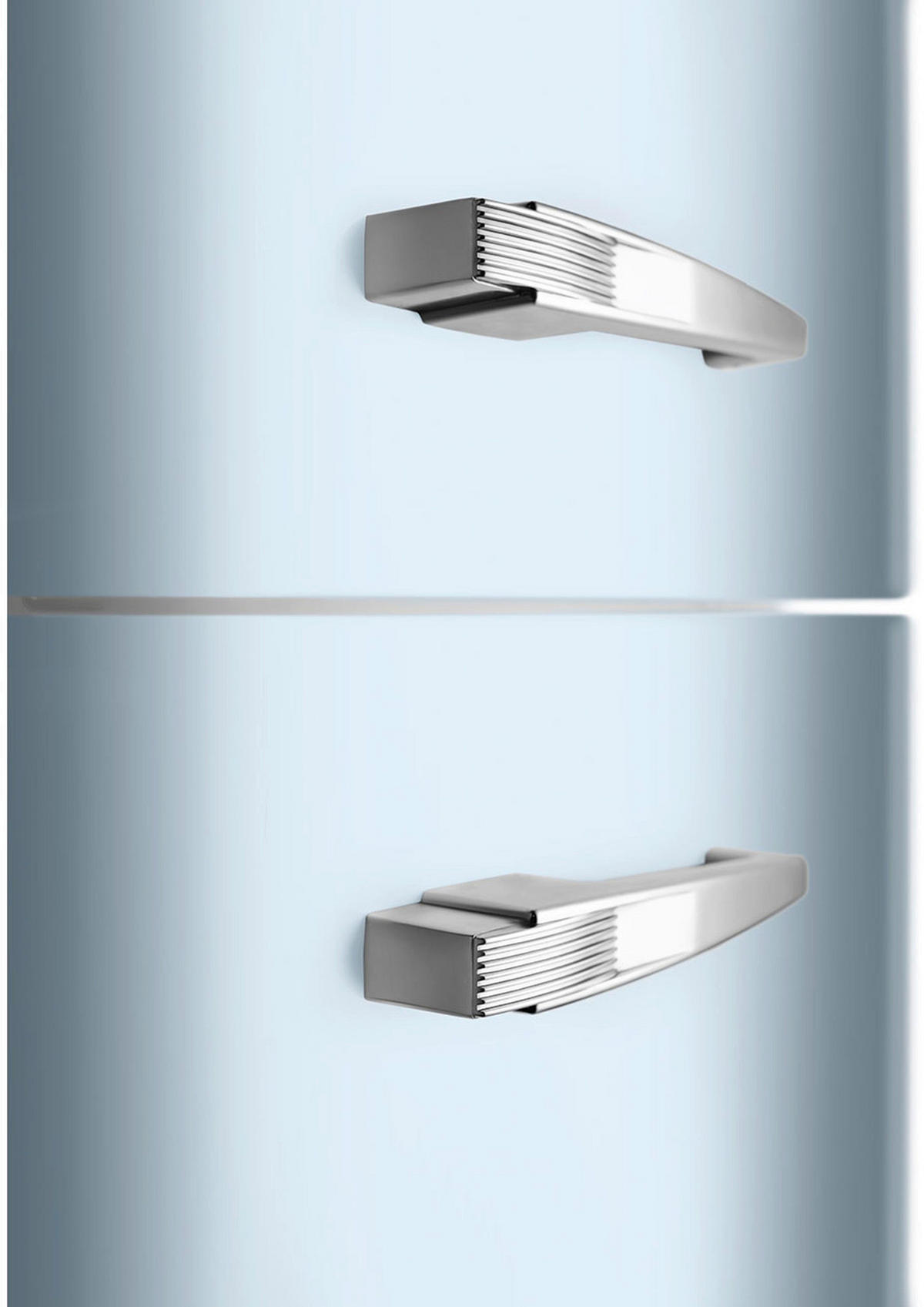 KÜHL-GEFRIER-KOMBINATION 60/172/72,8 cm FAB30RPB6  - Pastellblau, Basics, Metall (60/172/72,8cm) - SMEG