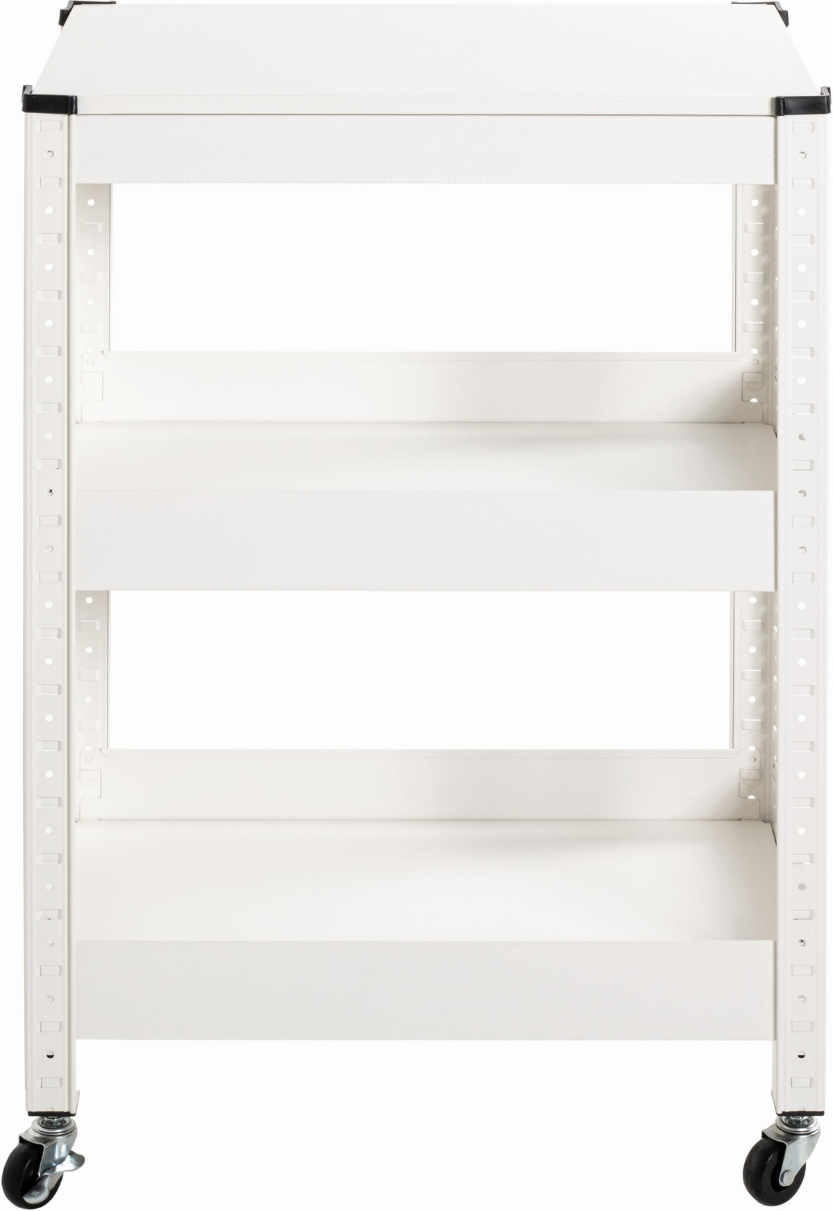 SERVÍROVACÍ VOZÍK, bílá, 50/32/75 cm - bílá, Design, kov (50/32/75cm)