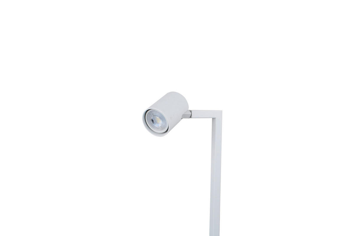 SCHREIBTISCHLEUCHTE Snow   - Weiß, Design, Metall (35/14/17cm)