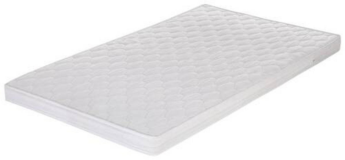 KALTSCHAUMMATRATZE CARAVAN MATRATZE 90/200 cm Höhe ca. 10 cm 7 -Zonen - Weiß, Basics, Kunststoff/Textil (90/200cm) - P & B