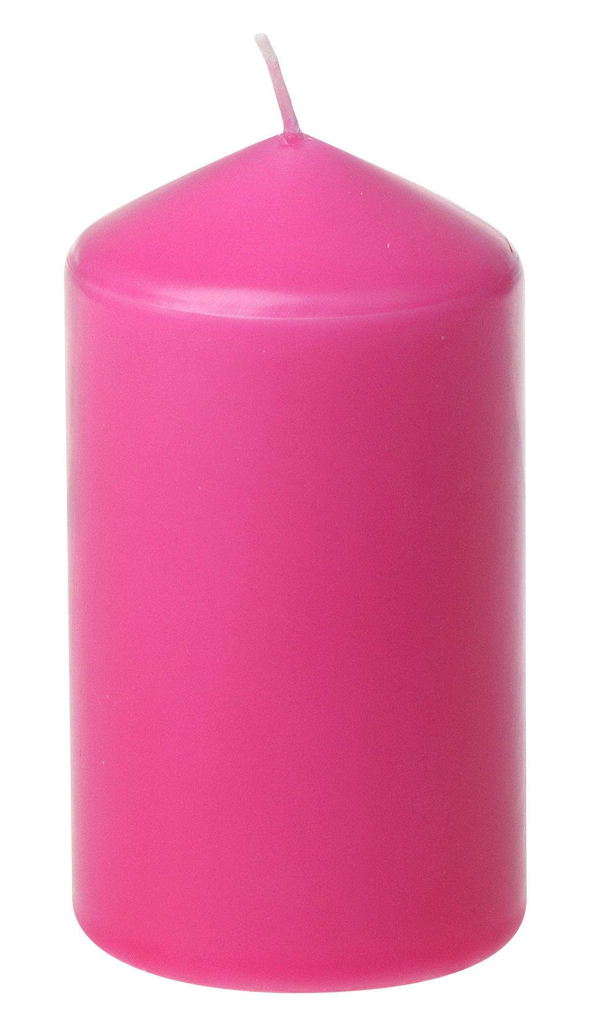 VALCOVÁ SVIEČKA - pink, Basics (5,7/10cm) - Steinhart