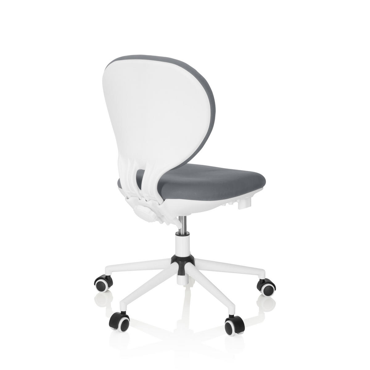 JUGENDDREHSTUHL Grau  - Grau, Basics, Kunststoff (43/82-95/56cm) - MID.YOU
