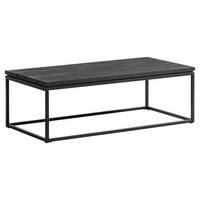 SOFFBORD i trä 120/60/40 cm  - svart, Design, metall/trä (120/60/40cm) - Livetastic