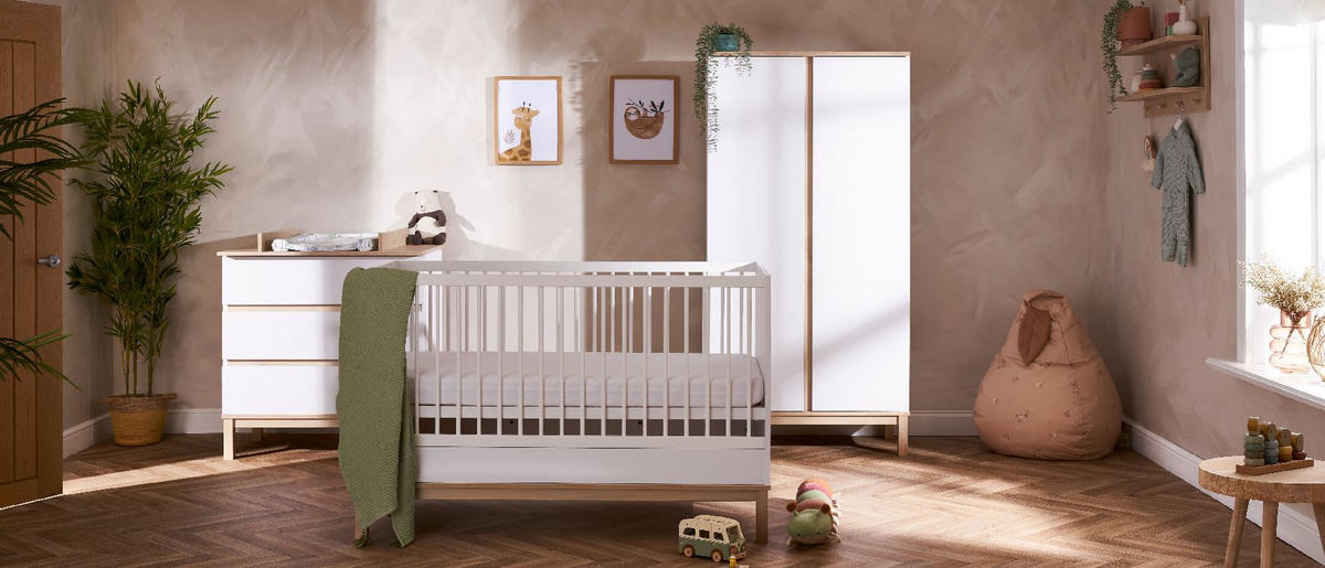 WICKELKOMMODE Astrid  - Basics, Holz (100/90/50cm)
