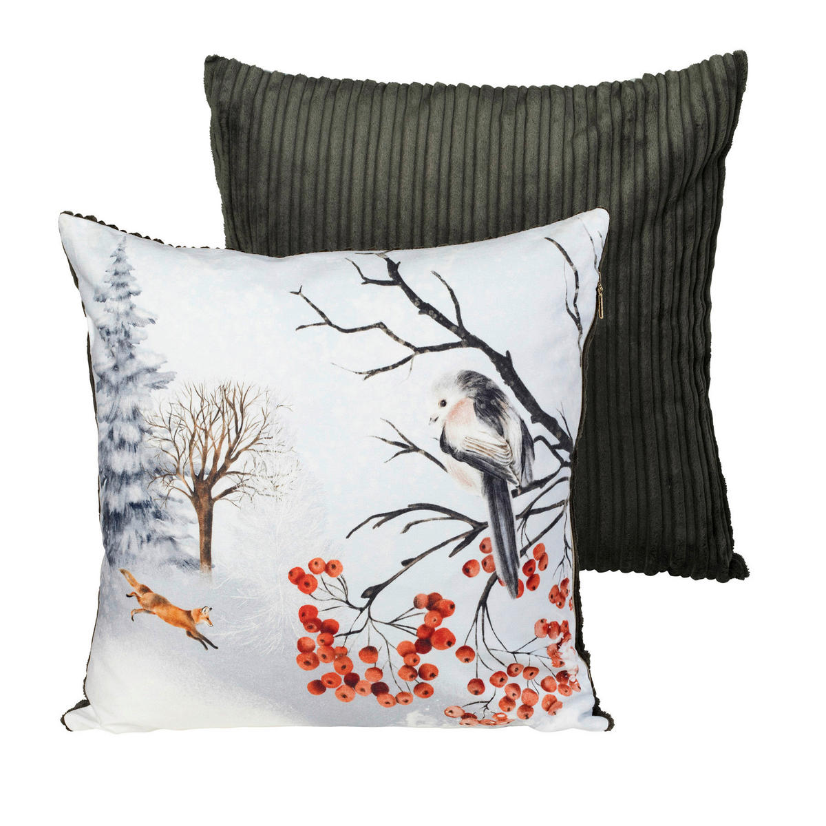 KISSENHÜLLE 45/45 cm  - Grau, Basics, Textil (45/45cm) - Pichler