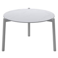 POMOĆNI STOČIĆ ZA BAŠTU  - bela, Moderno, metal/keramika (60/60cm) - Ambia Garden