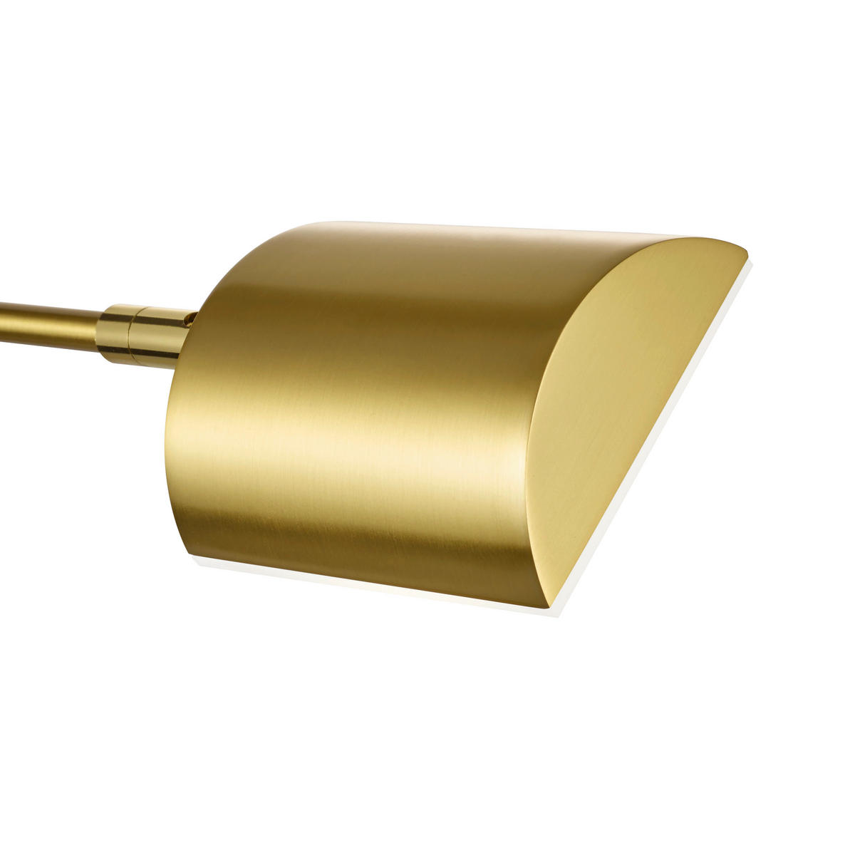 LED-TISCHLEUCHTE 20/40-60 cm   - Messingfarben, Design, Kunststoff/Metall (20/40-60cm) - Hell