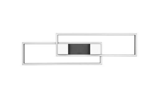 STROPNÍ LED SVÍTIDLO, 100/8/28 cm - černá, Basics, kov (100/8/28cm) - Trio Leuchten