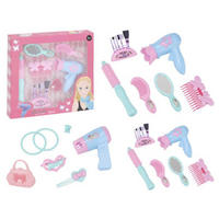 DĚTSKÝ KADEŘNICKÝ KUFŘÍK - vícebarevná, Basics, textil (28/5/26cm)