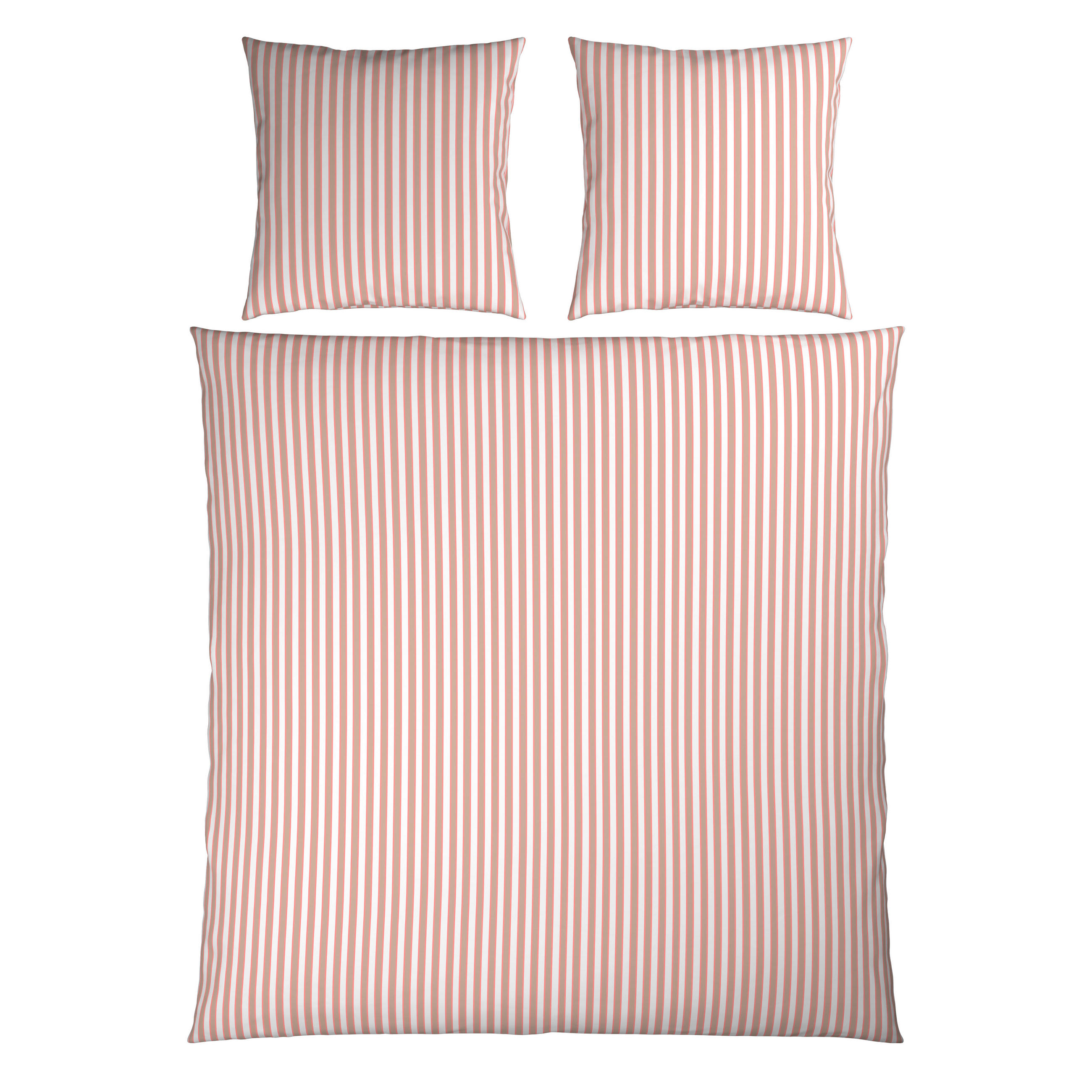 BETTWÄSCHE Renforcé 200/200 cm  - Braun/Weiß, Textil (200/200cm) - Novel