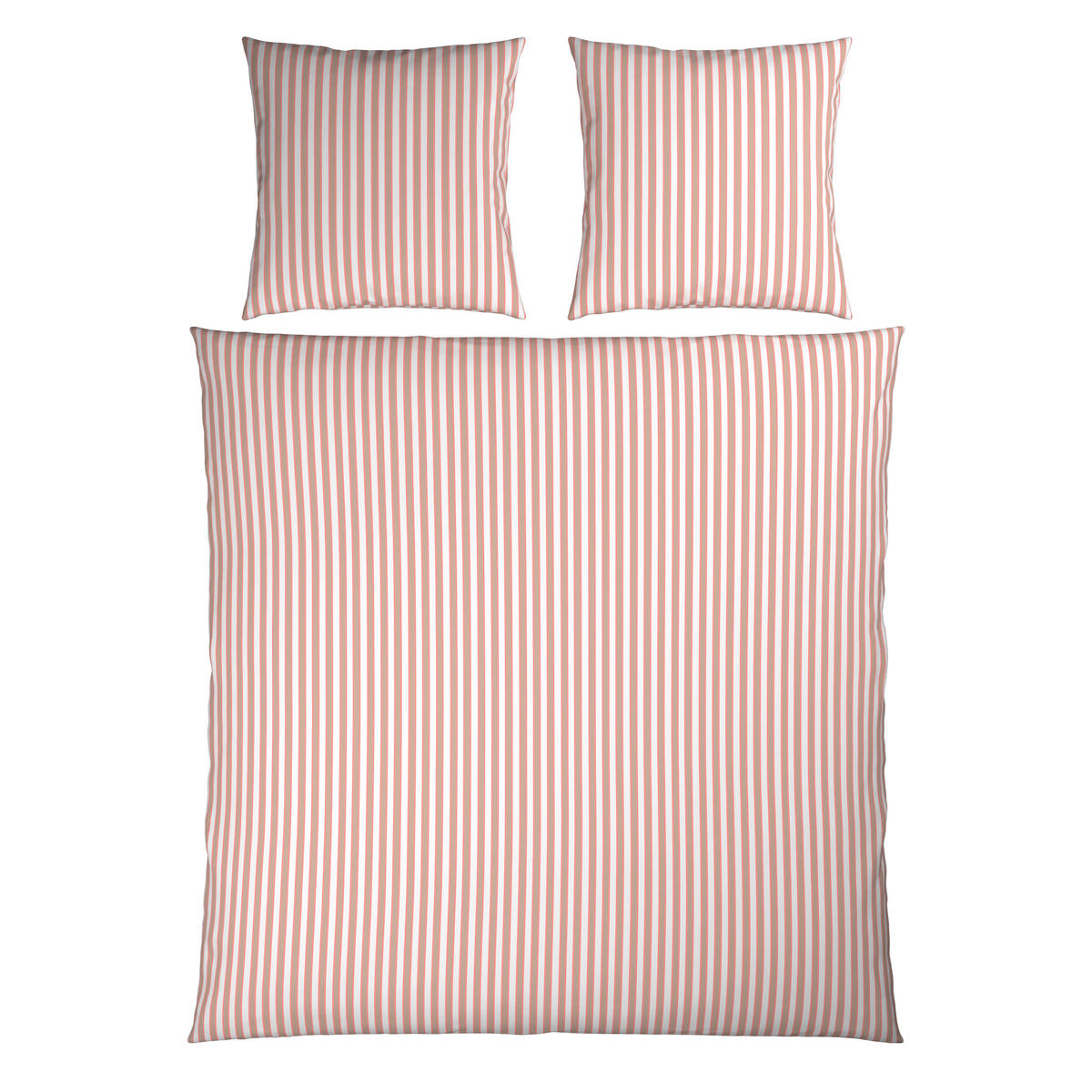 BETTWÄSCHE Renforcé 200/200 cm  - Braun/Weiß, Textil (200/200cm) - Novel