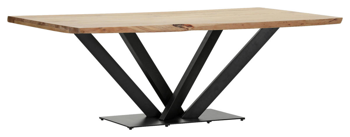 PLOČA STOLA  boja akacije   - boja akacije, Dizajnerski, drvo (220/100/50cm) - Landscape