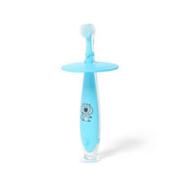 ČETKA ZA BEBE  BabyOno  - svijetlo plava, Basics, plastika (12/5/5cm) - babyono