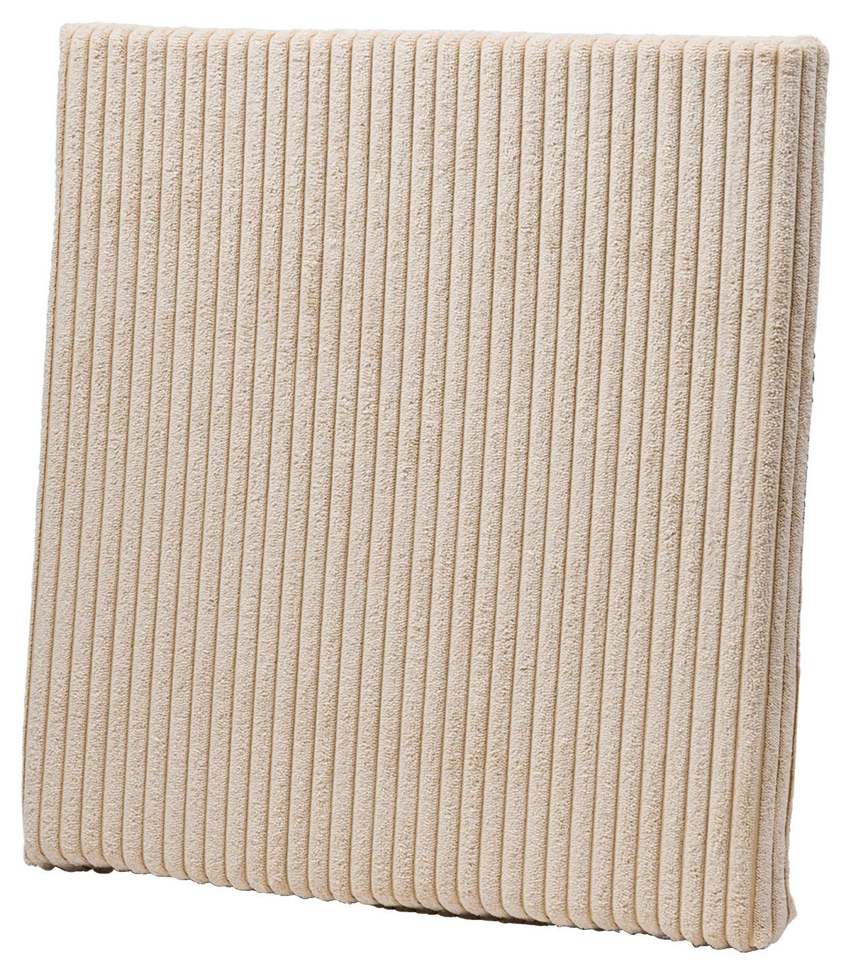 PODSEDÁK, 40/40/3 cm - krémová, Basics, textil (40/40/3cm) - Novel