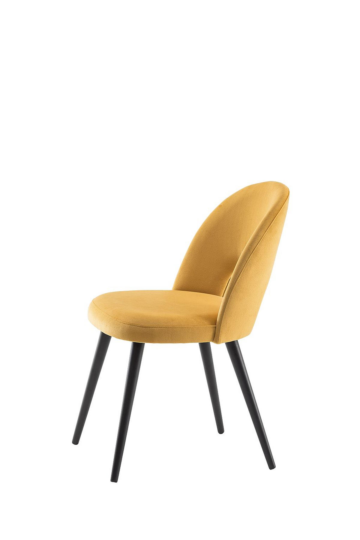 STOLICA  žuta       - žuta/crna, Moderno, drvo (49/83/60cm)