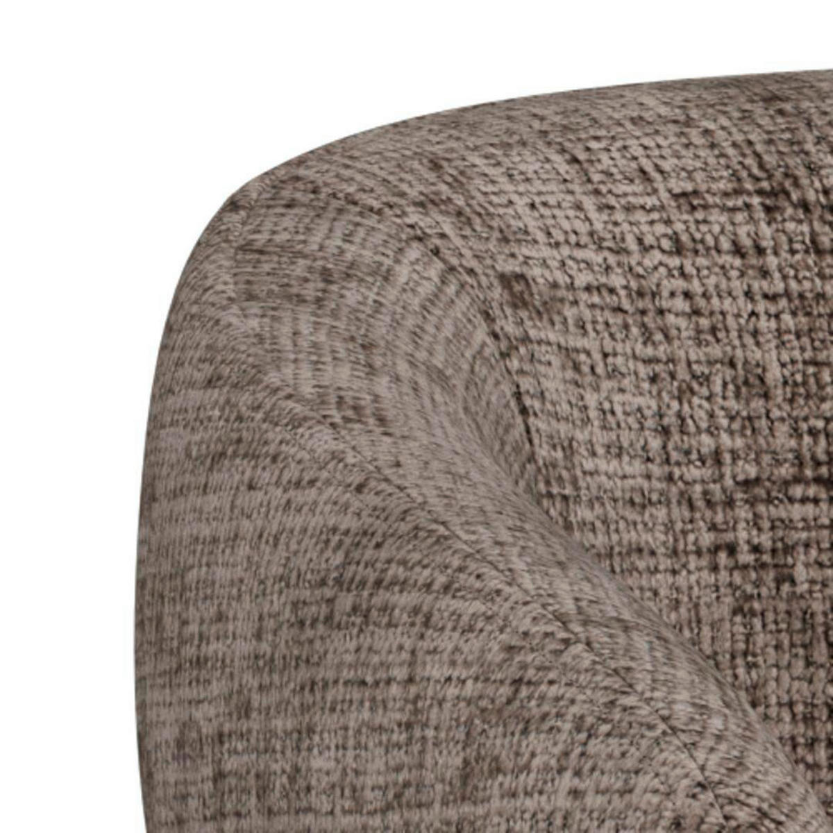 ARMLEHNSTUHL   Chenille  Braun  - Eichefarben/Braun, KONVENTIONELL, Holz/Textil (60/78/54cm) - MID.YOU