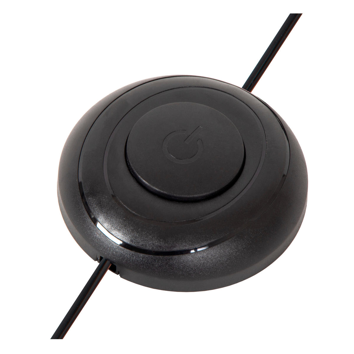 LED-STEHLEUCHTE CIRKELIS 80/14/83 cm   - Schwarz, KONVENTIONELL, Metall (80/14/83cm) - Lucide