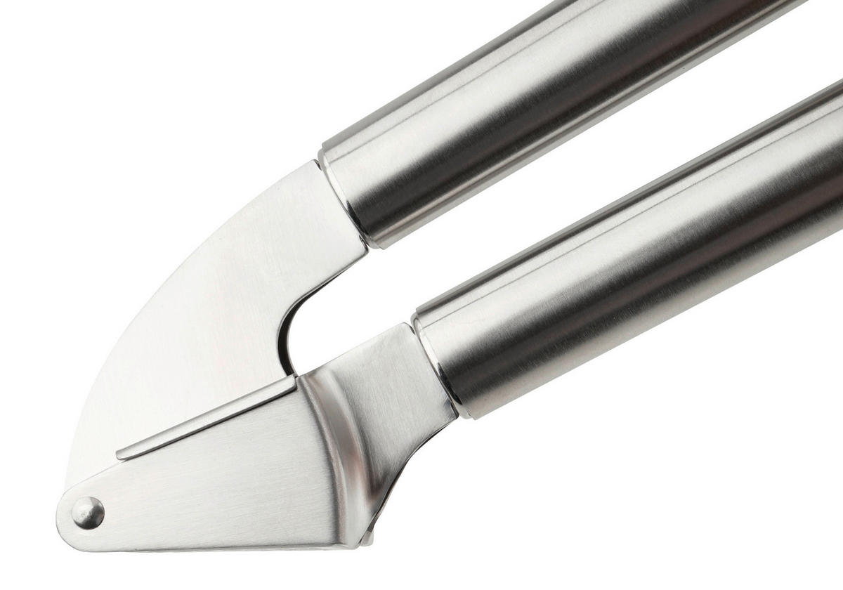 KNOBLAUCHPRESSE München  - Silberfarben/Grau, Design, Metall (19,5cm) - Chefkoch+Fackelmann