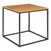 BEISTELLTISCH in Holzwerkstoff 45/45/45 cm  - Schwarz/Naturfarben, Basics, Holzwerkstoff/Metall (45/45/45cm)