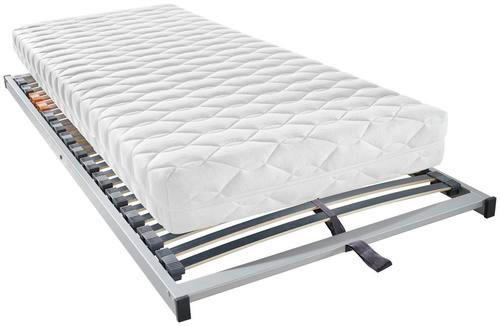 MATRATZENSET 90/190 cm  - Silberfarben, Basics, Holz (90/190cm) - Sleeptex