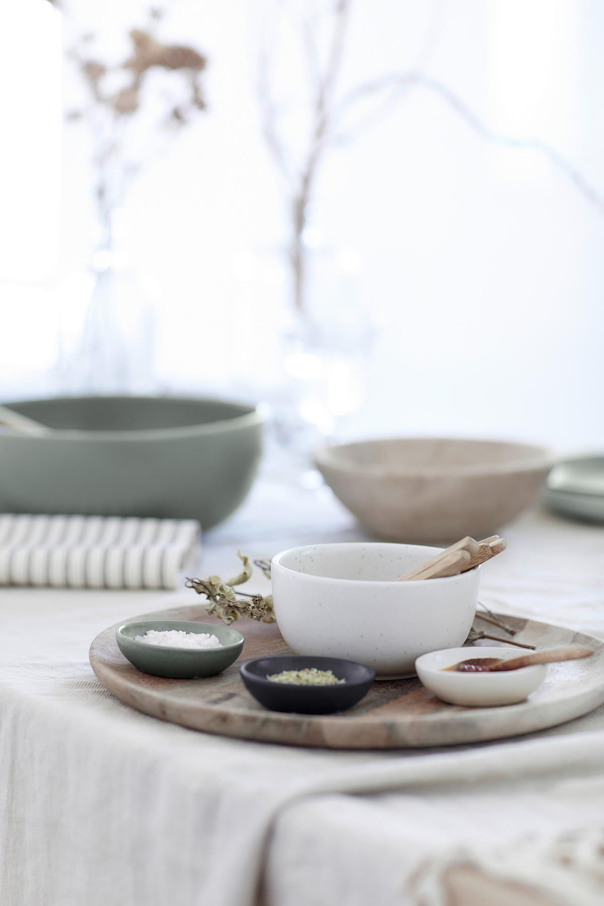 KOMBISERVICE Weiß PACIFICA 12-teilig 4 Personen  - Weiß, Basics, Keramik - Costa Nova