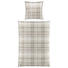 BETTWÄSCHE Satin Taupe 155/220 cm - Taupe, KONVENTIONELL, Textil (155/220cm) - Ambiente