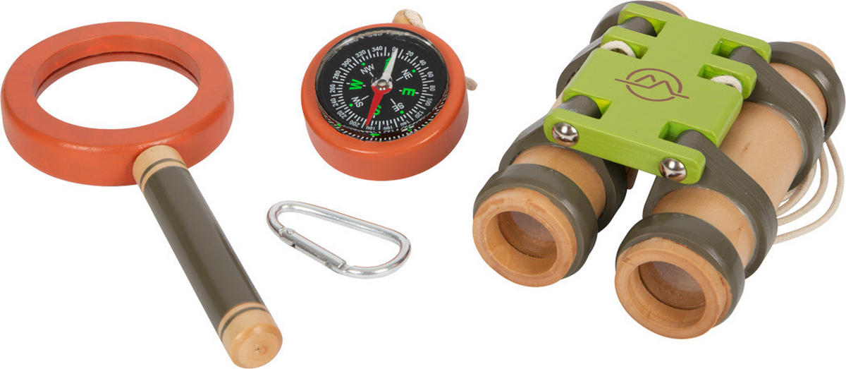 KINDERSPIELSET  - Grün, Basics, Holz/Kunststoff (27/14/10cm) - small foot