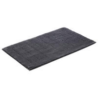 FÜRDŐSZOBASZŐNYEG  60/100 cm  sötétszürke   - sötétszürke, Basics, műanyag/textil (60/100cm) - Vossen