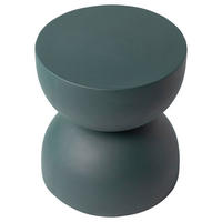 COUCHTISCH 35/35/39 cm Türkis  - Türkis, Design, Stein (35/35/39cm) - MID.YOU