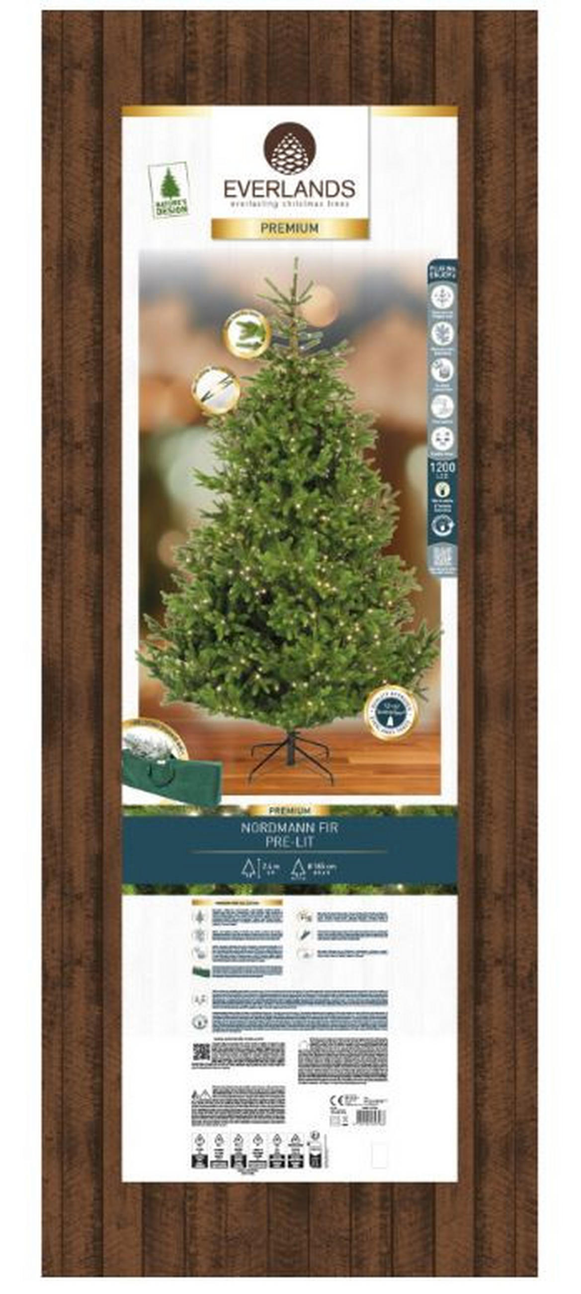 BOŽIČNA JELKA  - Basics (165/240cm) - X-Mas