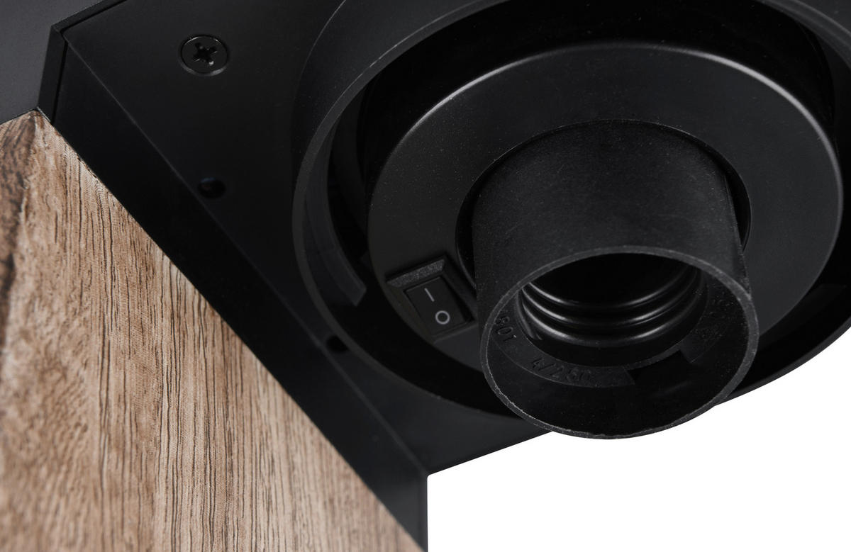 AUSSENLEUCHTE - Klar/Schwarz, Design, Glas/Metall (65/16/16cm) - Trio Leuchten