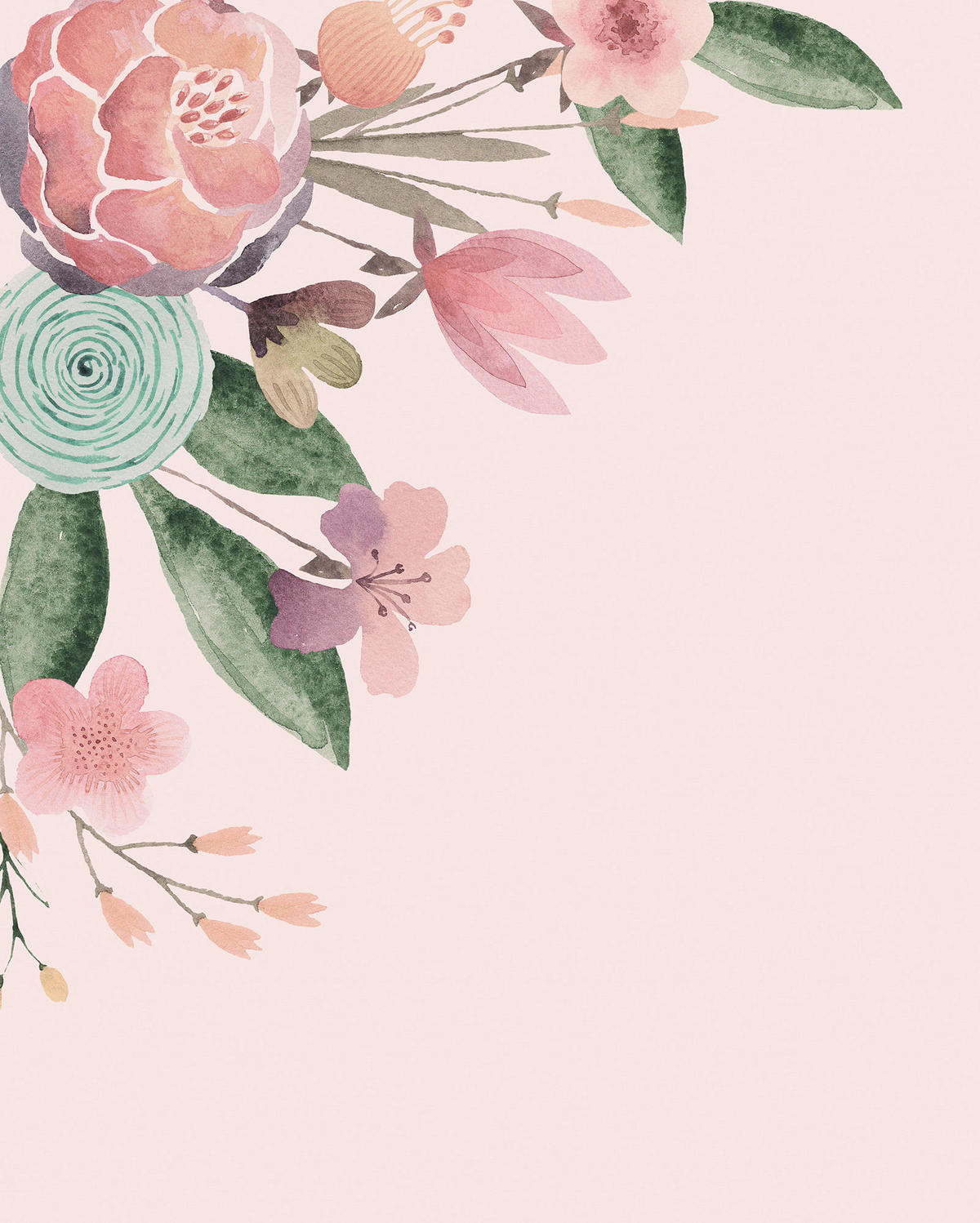 VLIESTAPETE  - Rosa/Weiß, Basics (200/250cm) - Xora