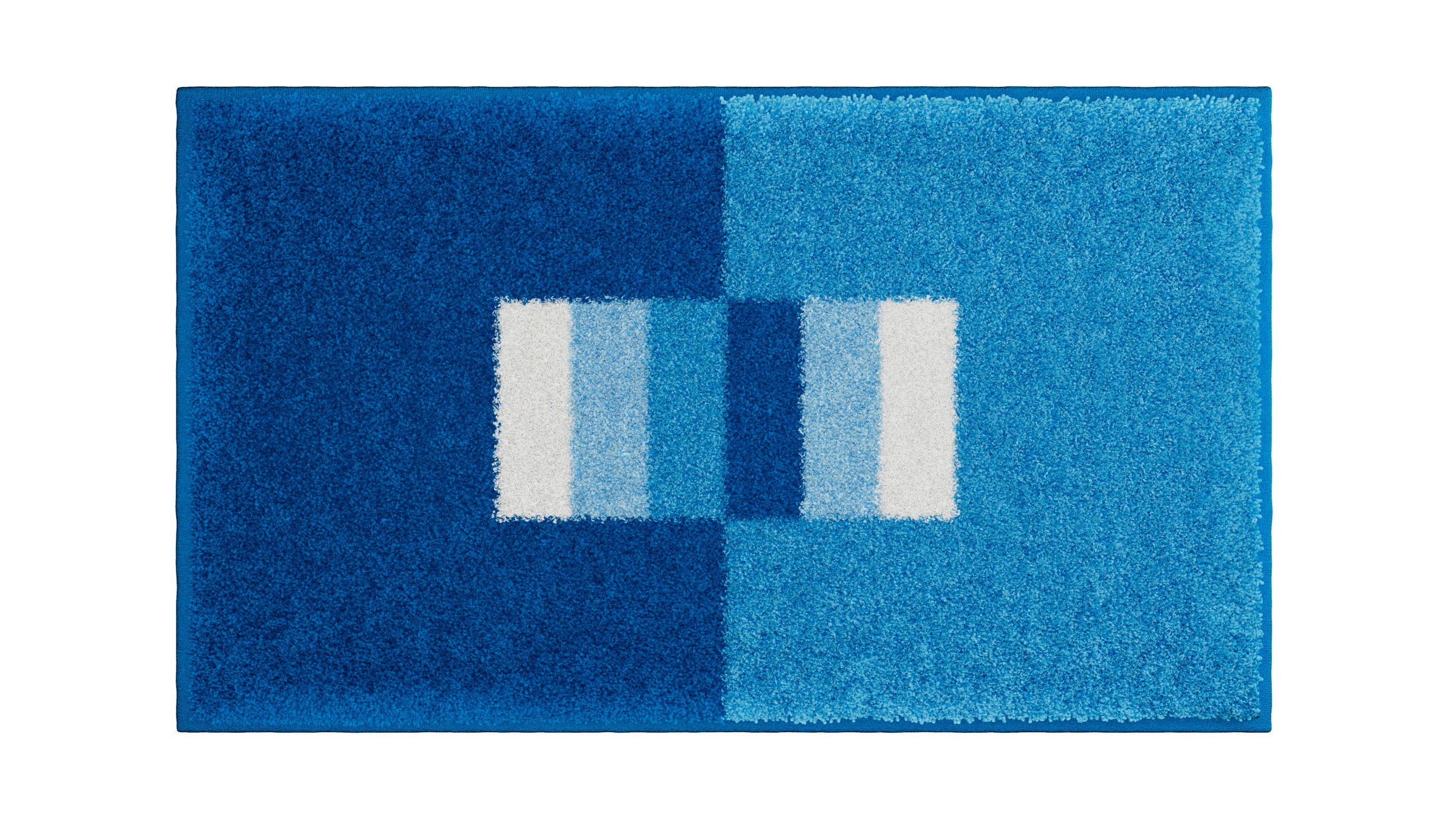 KÚPEĽŇOVÁ PREDLOŽKA, 65/115 cm - modrá, Basics, textil/plast (65/115cm) - Grund