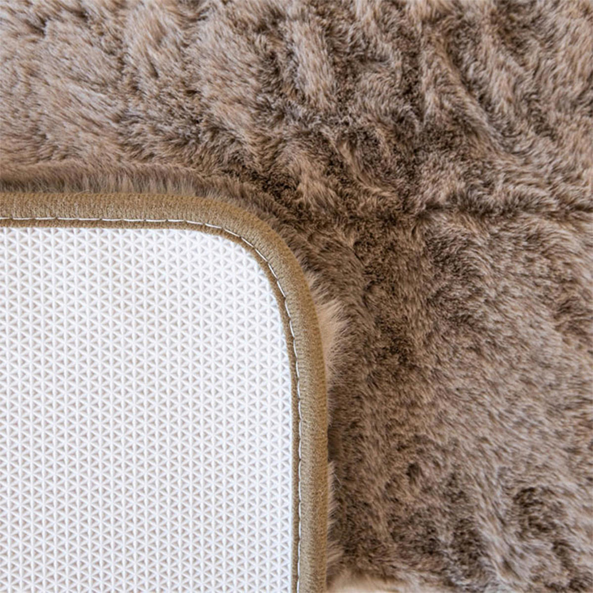 FÜRDŐSZOBASZŐNYEG   taupe   - taupe, Basics, textil (50/2/60cm)