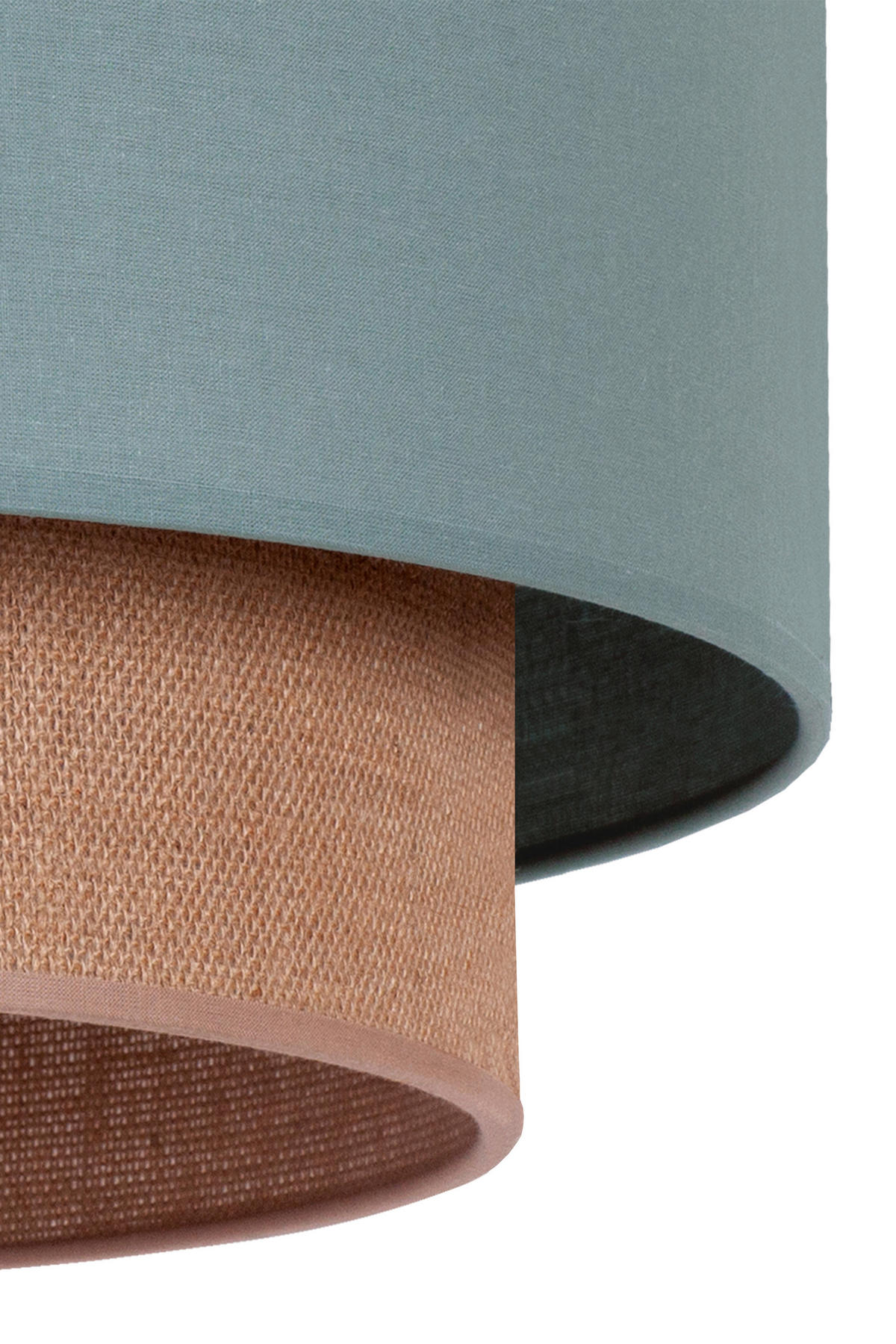 DECKENLEUCHTE Boho 45/22 cm   - Multicolor, Natur, Textil (45/22cm)