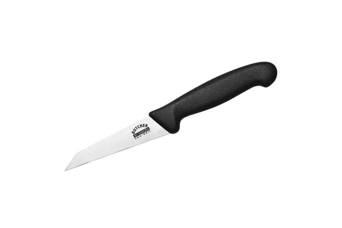NOŽ ZA LJUŠTENJE  BUTCHER        20 cm    nerđajući čelik - srebrna/crna, Osnovno, metal/plastika (20cm) - Samura