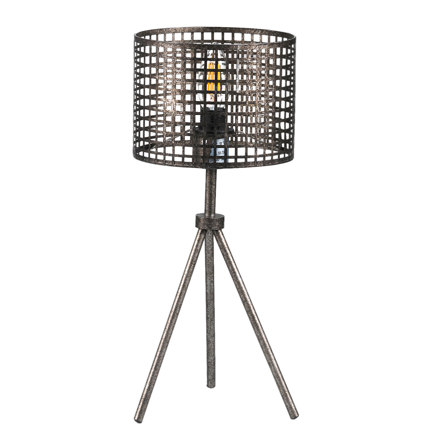 BORDSLAMPA FLAM 17/17/39 cm   - svart, Design, metall (17/17/39cm)
