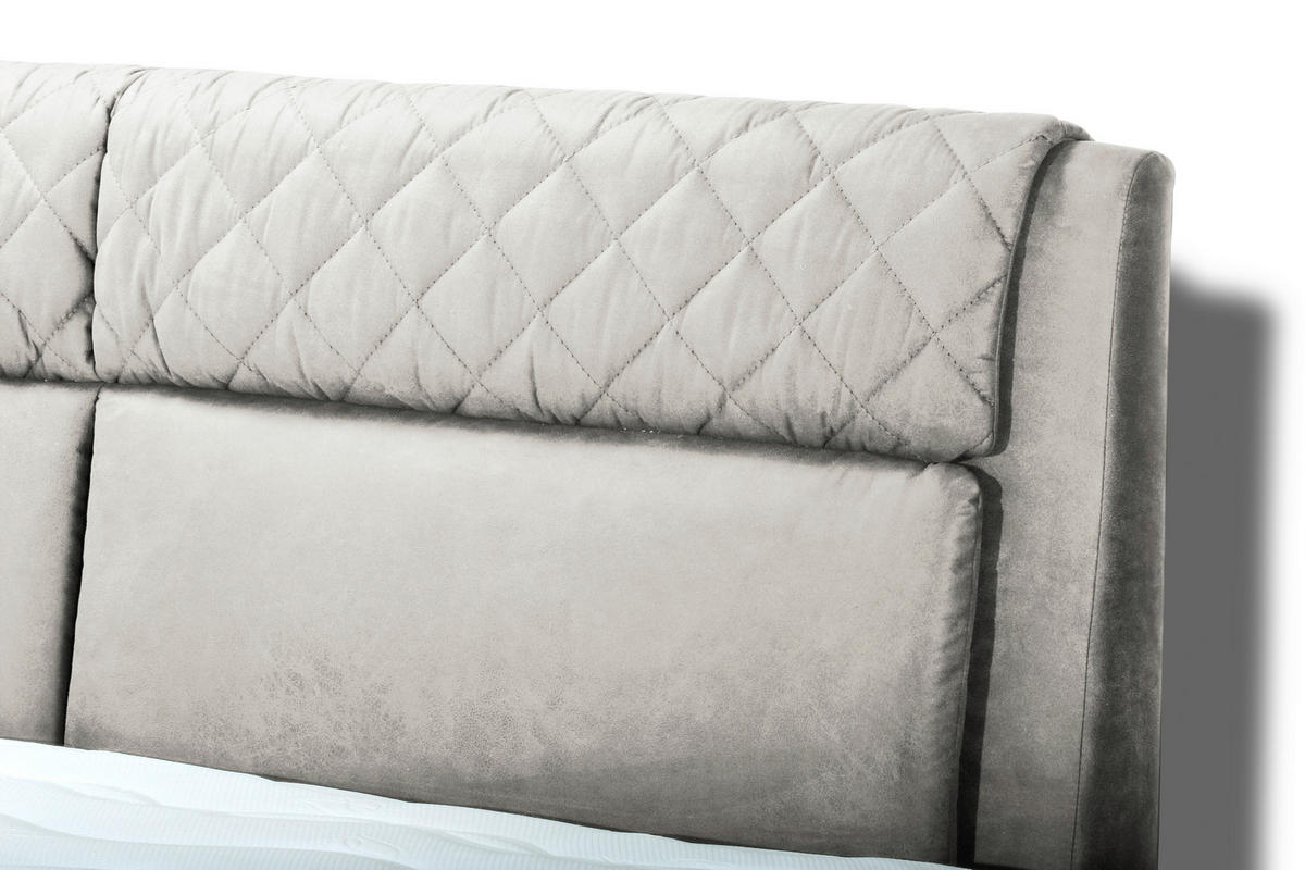POSTELJA BOXSPRING 180 cm   x 200 cm  , les, kovina, leseni material  - črna, Basics, kovina/leseni material (180/200cm) - Esposa