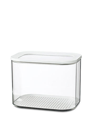 VORRATSDOSE MODULA 4,5 L  - Transparent/Weiß, Basics, Kunststoff (22,4/16/16,7cm) - Mepal