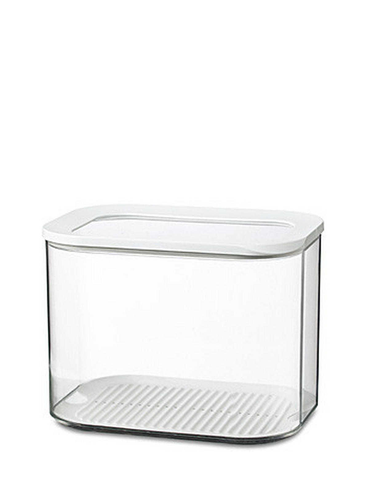 VORRATSDOSE MODULA 4,5 L  - Transparent/Weiß, Basics, Kunststoff (22,4/16/16,7cm) - Mepal