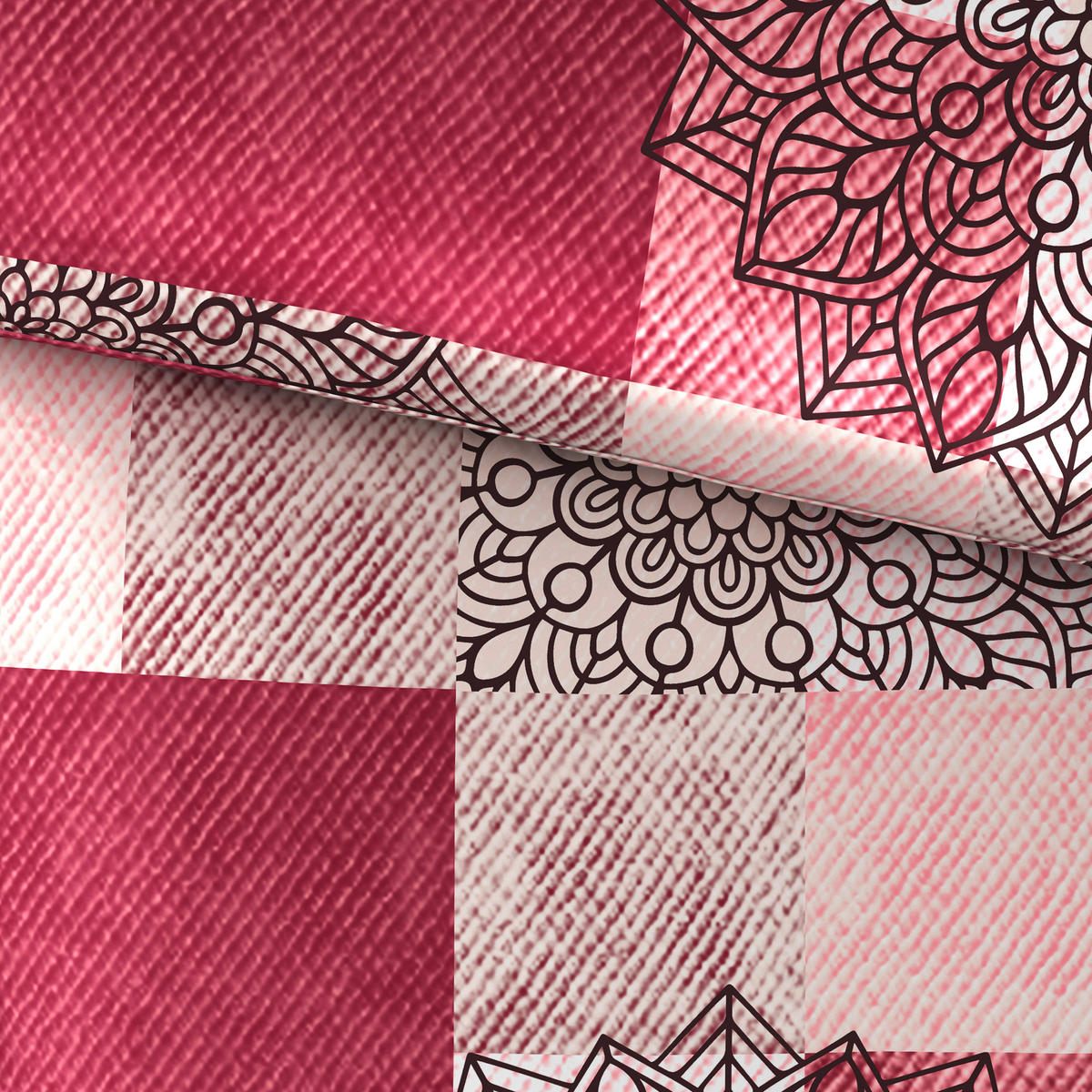 POSTELJNINA KALIO 140/200 cm saten pink  - pink, Design, tekstil (140/200cm) - Esposa