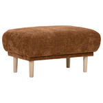 HOCKER Flachgewebe Rostfarben  - Rostfarben, KONVENTIONELL, Holz/Textil (88/49/62cm) - Carryhome