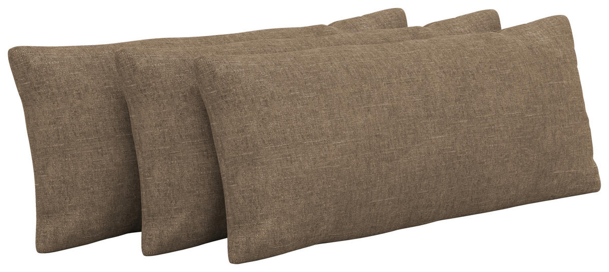 NIERENKISSEN  - Hellbraun, KONVENTIONELL, Textil (65/25cm) - Sit & More