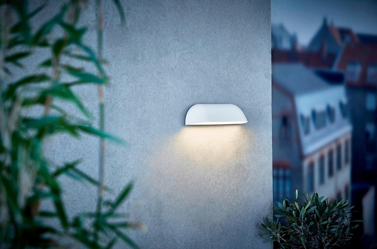 WANDLEUCHTE Front 26/6.8/6.8 cm  - Weiß, Design, Metall (26/6.8/6.8cm) - Nordlux