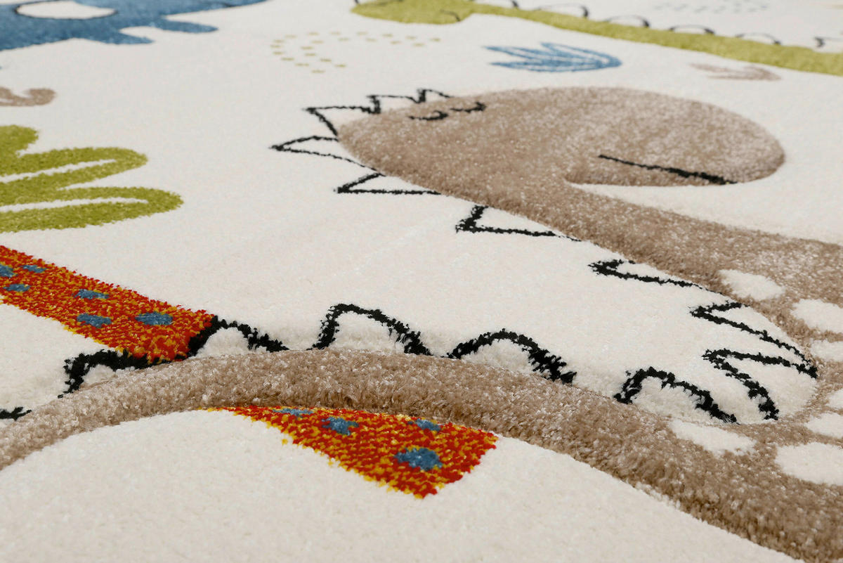 KINDERTEPPICH 160/230 cm Dino & Friends Dinosaurier  - Multicolor, Design, Textil (160/230cm)