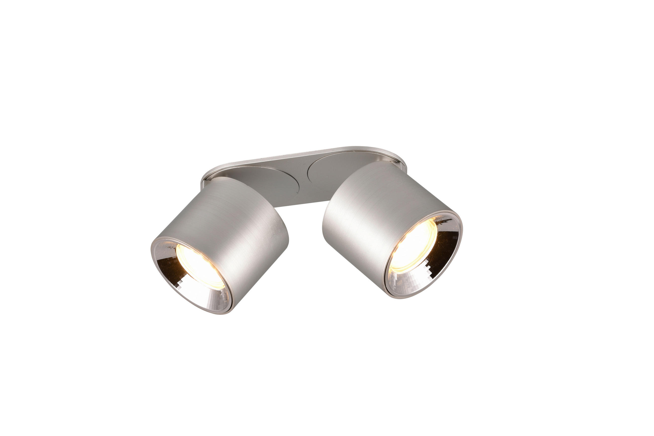 STRAHLER Guayana 18/12/8,7 cm   - Nickelfarben, Basics, Metall (18/12/8,7cm) - Trio Leuchten