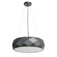 ZÁVĚSNÉ SVÍTIDLO, 47/180 cm  - černá, Design, kov (47/180cm)