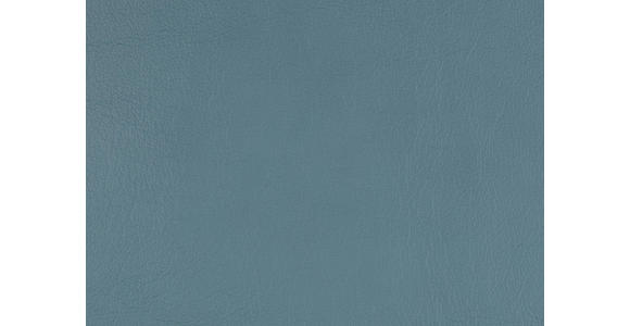 ECKSOFA  in Echtleder Blau  176/334 cm  - Blau/Schwarz, Design, Leder/Metall (176/334cm) - Dieter Knoll